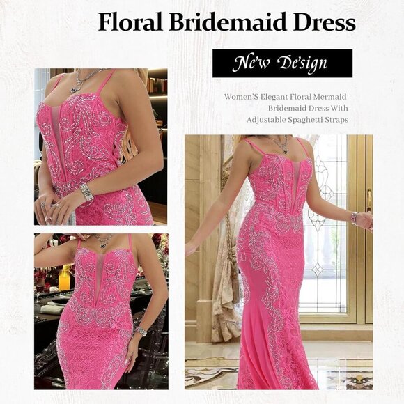 Women Plus Size Printed Dress Long Maxi Convertible Multiway Dresses - Picture 3 of 7